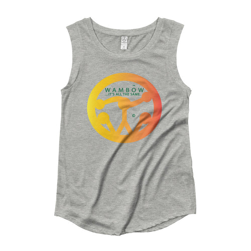 WAMBOW™ AND ...IT'S ALL THE SAME.™ Print, Ladies’ Cap Sleeve T-Shirt