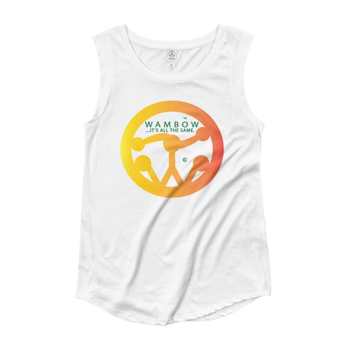 WAMBOW™ AND ...IT'S ALL THE SAME.™ Print, Ladies’ Cap Sleeve T-Shirt