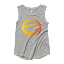 Load image into Gallery viewer, WAMBOW™ Print, Ladies’ Cap Sleeve T-Shirt